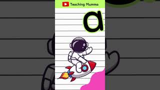 Letter 'A' Sound and Words | Phonics for  Kids #Shorts