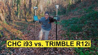 Trimble R12i vs. CHC i93 Visual: ricevitori GNSS a confronto