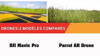 Drones: 2 modèles comparés