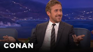 Ryan Gosling Calls Out Conan As A Fellow Kid Dancer | CONAN on TBS