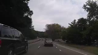 Driving from Briarcliff Manor to Ossining,New York