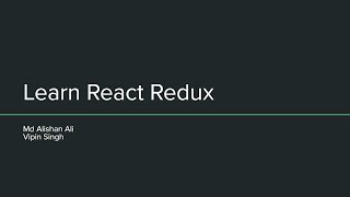 Learn React Redux || Create Counter App in react-redux in Typescript