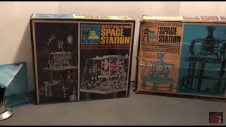 🌗🏢🏗🌚🚀Major Matt Mason : Space Station playset 1966 Mattel Toys🚀Classic Space Toy Action Figures 🌌🌔🚀🪐