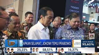 Jokowi Temui Prabowo dan Ucapkan Selamat