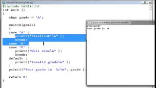 C Tutorial 22: switch-case in C Programming
