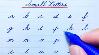 Cursive writing a to z | Cursive small letters abcd | Cursive abcd | Cursive handwriting practice