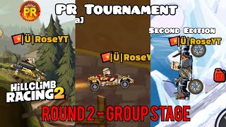 PR TOURNAMENT Round 2 - Group Stage Gameplay #hillclimbracing2 #hcr2