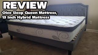 Olee Sleep 13 Inch Hybrid Mattress REVIEW-Robert