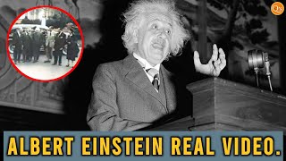 Albert Einstein Explains Theory of Relativity | Albert Einstein Real Video | Colour Footage.