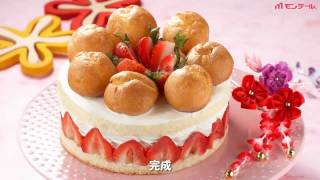 【スイーツレシピ】プチシューケーキ  cake of petit cream puffs