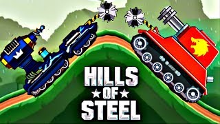 Hills Of Steel - Circular Saw BOOSTER | TESLA vs REAPER | Android GamePlay #FHD