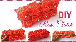 Beautiful DIY Rose Clutch Purse Making Tutorial For Girls and Teenagers | By Maya! Beautiful DIY Rose Clutch Purse Making Tutorial For Girls and Teenagers | By Maya!
