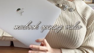 10年ぶりにパソコンを買い替えて初めてmacbook air M1を買った開封動画