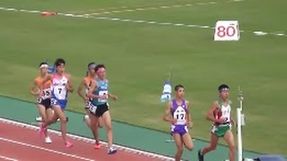 いわて国体陸上2016 少年男子B 3000m予選2組