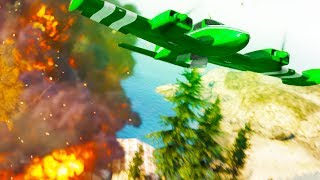 GTA 5 Funny Moments - Insane Airplane Battle (GTA V Online Gameplay)
