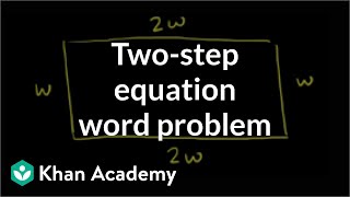 Word problem: solving equations | Linear equations | Algebra I | Khan Academy