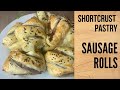 PUFF PASTRY SAUSAGE ROLLS | EASY SAUSAGE ROLLS RECIPE