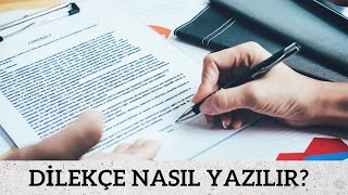 Dilekçe nasıl yazılır?