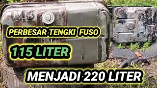 modif tengki fuso 115: 220 liter