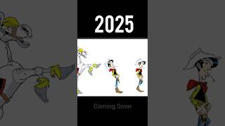 Evolution of Lucky Luke Games (1987-2025) #luckyluke #comic