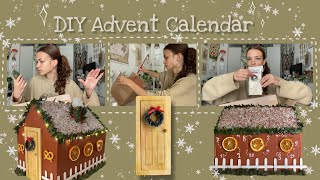 DIY Advent Calendar Miniature House🗓✨