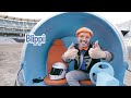 blippi drives a real monster truck blippi and meekah best friend adventures