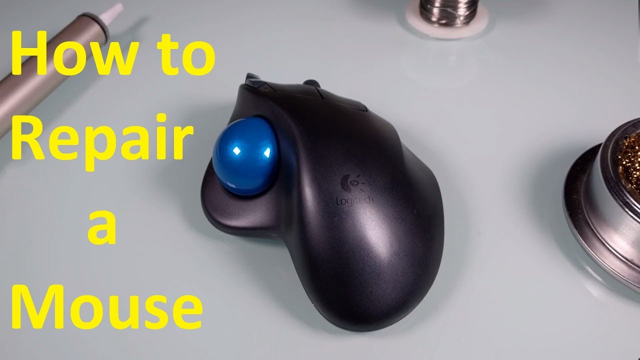 How To Repair A Mouse - YouTube