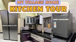 My Village Home Kitchen Tour | Minimalist, Organised \u0026 Clutter-Free Design | Village life 🏡✨