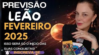 LEÃO ♌️ FEVEREIRO #2025 - O QUE ESTÁ POR VIR É MELHOR DO QUE IMAGINA. #leaohoroscope #leao #leão