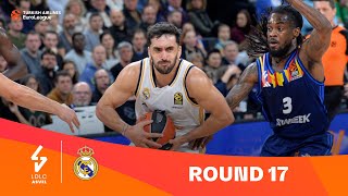 LDLC ASVEL Villeurbanne-Real Madrid | Round 17 Highlights | 2023-24 Turkish Airlines EuroLeague