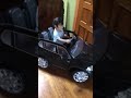 新車をさっそくぶつけた1歳の反応 shorts