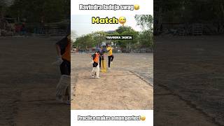 Practice makes a man perfect😅 ft. RAVINDRA JADEJA😆 #cricket #shorts