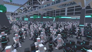 Utrecht University Crowd Simulation SaaS model with Unity3D viewer