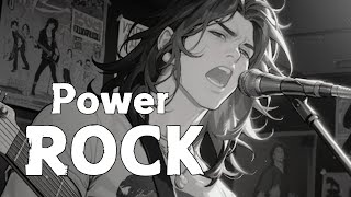 【洋楽ソング】Power Rock / 作業用 / 1時間 / ドライブ /  仕事用 / 勉強用 / ジム / 集中用【ロック BGM Vol.1】