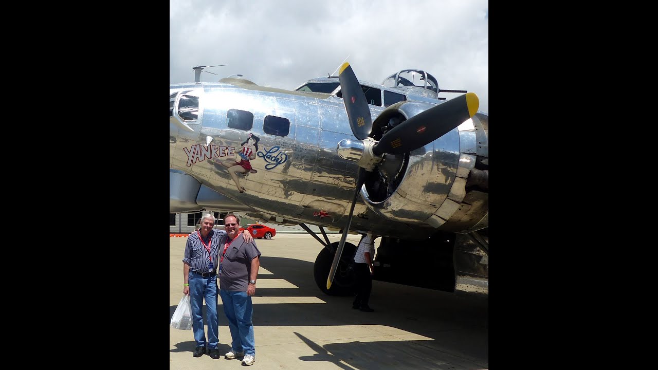 Flight Aboard WWII Era B-17 Bomber The Yankee Lady Port Clinton Liberty ...