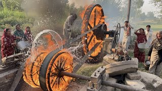 👇🔥 Viral Hack Trick 🚀 Diesel Engine Cold Starting in Cold Weather Startup | Desi Mechanic Genius!