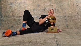 Zach LaVine Between-the-Legs from the Foul Line Dunk