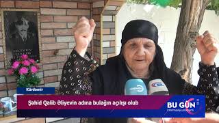 Kürdəmirdə Şəhid Qalib Əliyevin adına bulağın açılışı olub