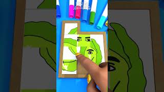 DIY Cardboard Puzzle Game #viral #gegagedigedagedago #roblox #art #diy