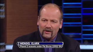 Wendel Clark Remembering Pat Burns on HNIC - Nov 20th 2010 (HD)