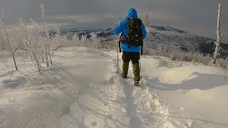 The Opawskie Mountains. Biskupia Kopa from Pokrzywna