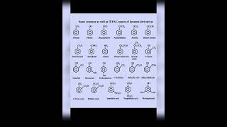 Benzene and its derivatives #benzene #organicchemistry #nomenclature