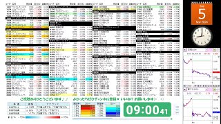 【11/5/2024】株の急騰急落を音声でお知らせ【NY市場｜ダウ反落－0.61%｜ナスダック反落－0.33%】