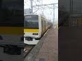 本八幡駅｜総武線（中央・総武緩行線。jr東日本e231系電車）9 30発 西行 各駅停車の発車。r4 10（千葉県）sōbu line moto yawata station japan train