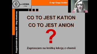 Kationy i aniony.  Promień atomowy i promień jonowy.