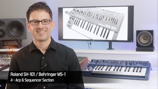 Roland SH-101 & Behringer MS-1 / Part 4 / Arp & Sequencer Section