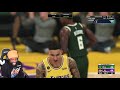 Giannis DUNKS On Lebron! I Can't Take This! Lakers vs Bucks Ep 46