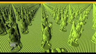 Voxel Octree Raycasting 1920x1024@30-50fps