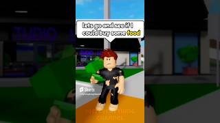 HOMELESS GUY GOT ROBBED BY RICH MAN ON ROBLOX .. 🤯😱 #roblox #brookhaven #shorts