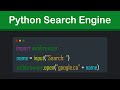 How To Use Python To Create A Search Engine!